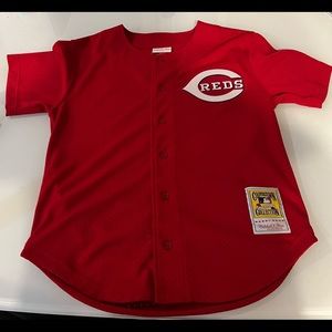 Ken Griffey jr Cincinnati Reds Mitchell and ness jersey. Size mens medium.